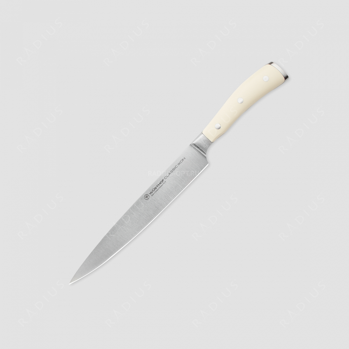 Нож кухонный для нарезки 20 см, серия Ikon Cream White, WUESTHOF, Золинген, Германия