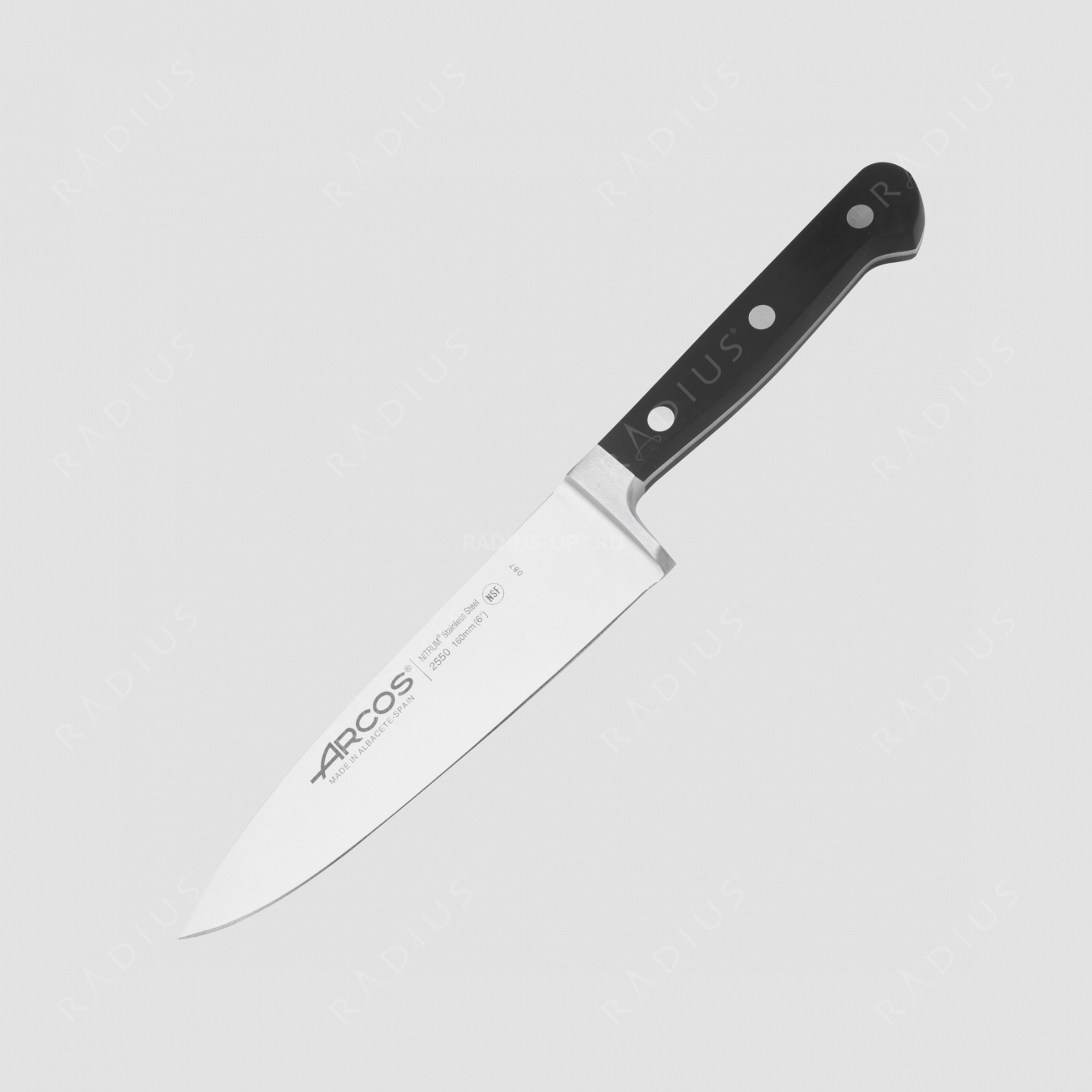 Профессиональный поварской кухонный нож 16 см, серия Clasica, ARCOS, Испания