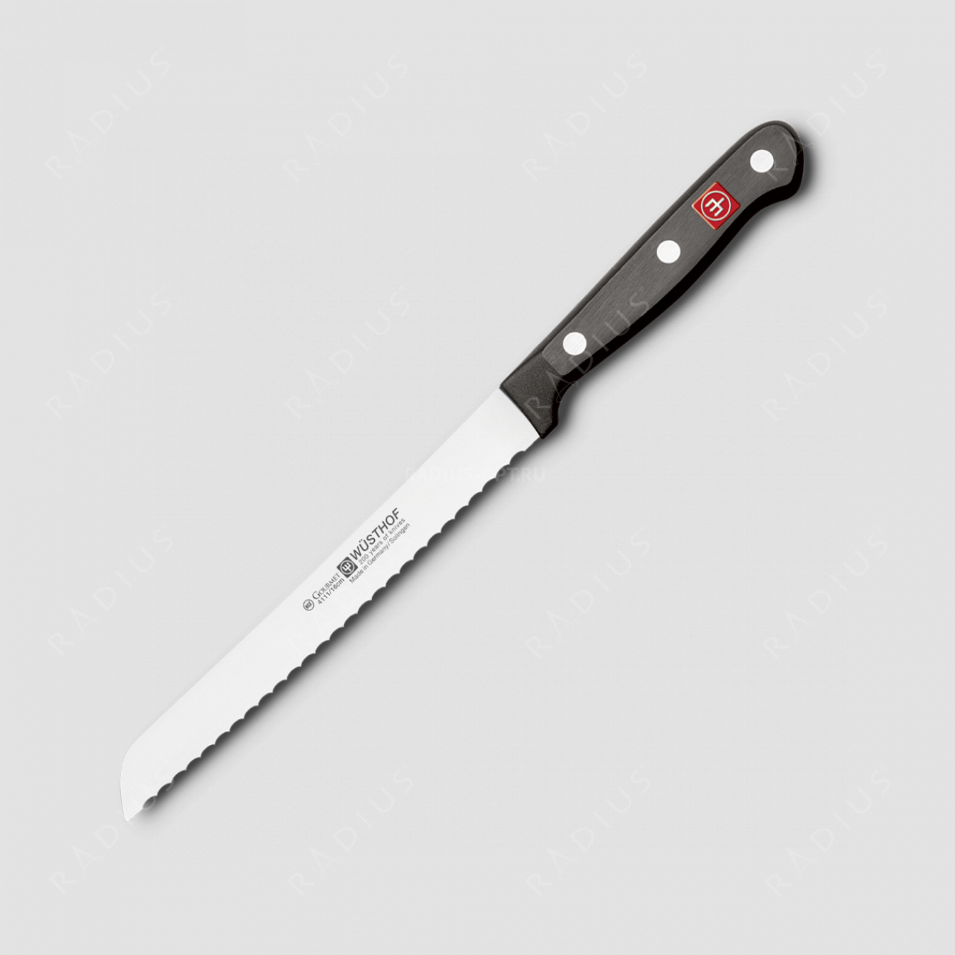 Нож кухонный для салями 16 см, серия Gourmet, WUESTHOF, Золинген, Германия