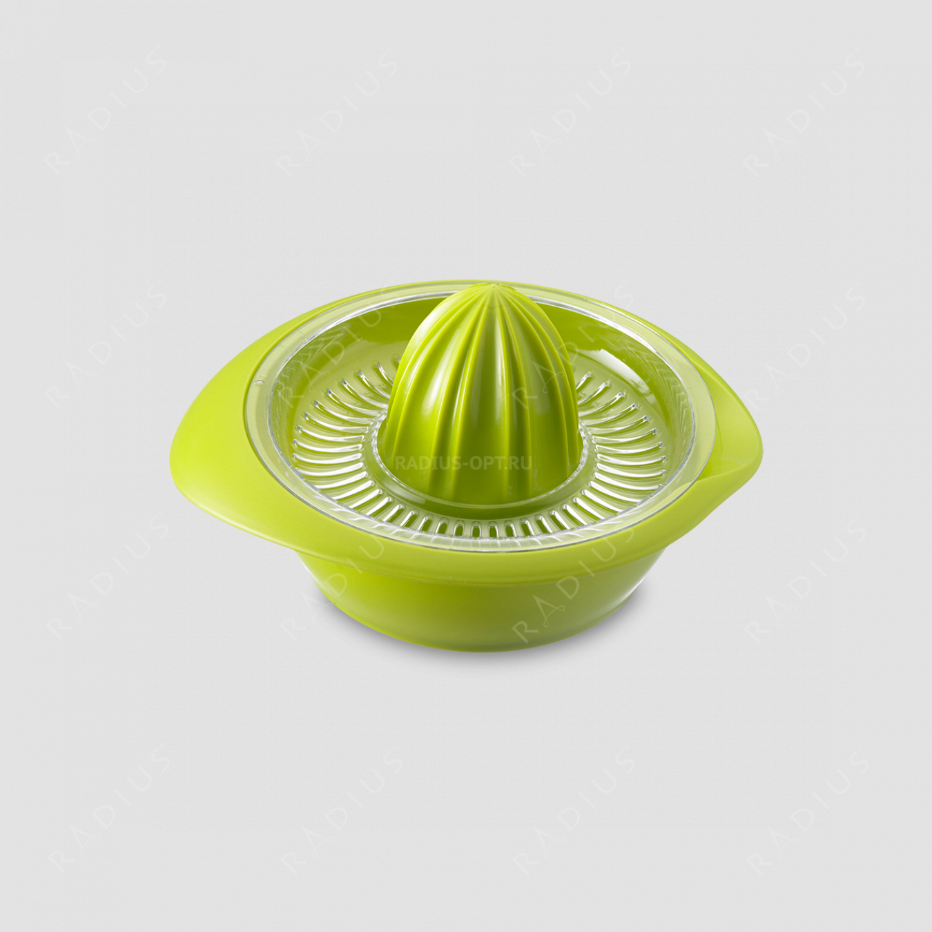 Ручная соковыжималка пластиковая для цитрусовых с сеткой, 200 мл. цвет зеленый, серия Plastic tools, Westmark, Германия
