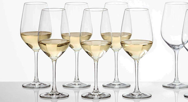 Набор бокалов для белого вина 4 штуки