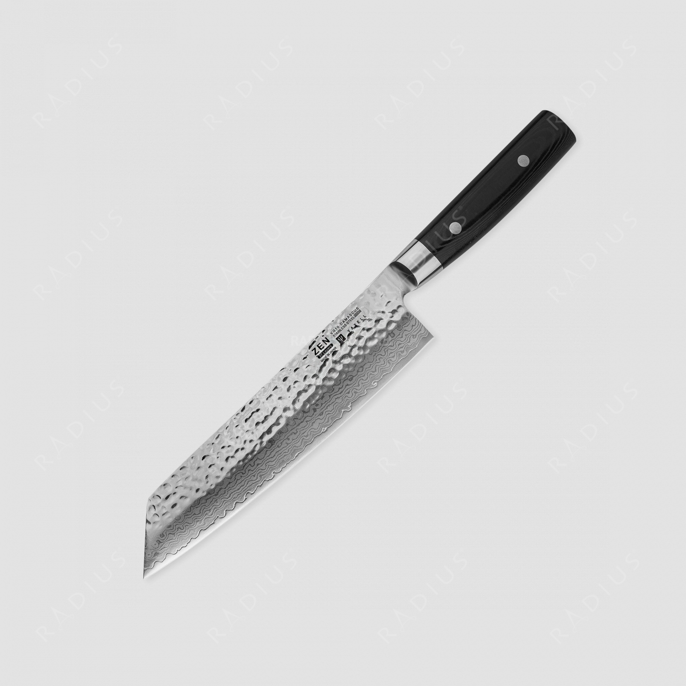 Нож кухонный «Kiritsuke» 20 см, дамасская сталь, серия Zen, YAXELL, Япония