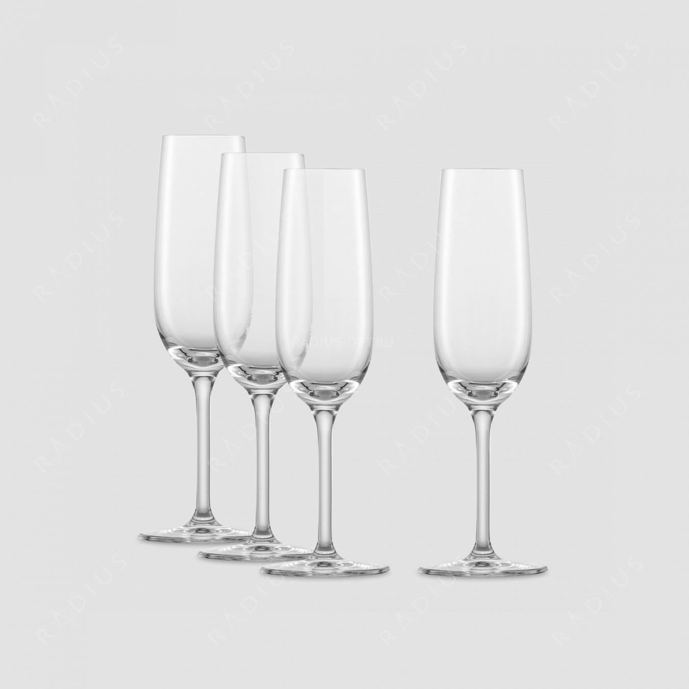 Набор фужеров для шампанского 210 мл. 4 шт, серия For you, SCHOTT ZWIESEL, Германия