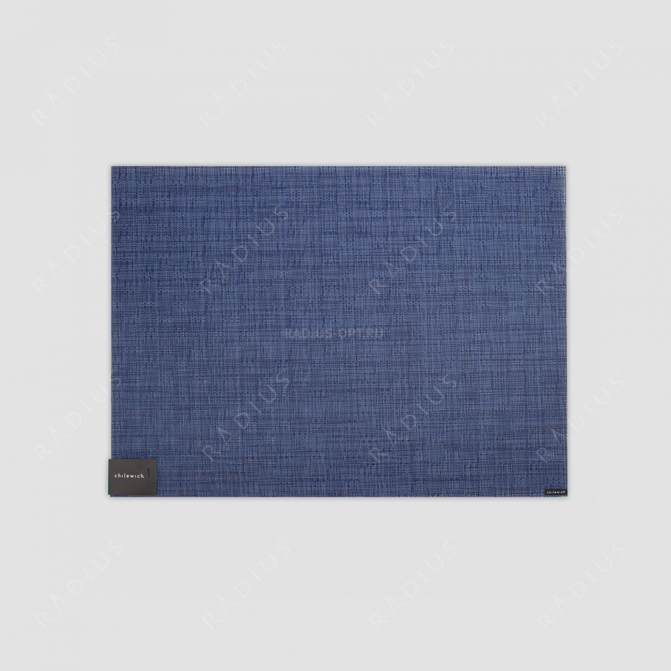 Салфетка подстановочная, винил, размер 36х48 см, Blue Jean, серия Bay Weave, CHILEWICH, США