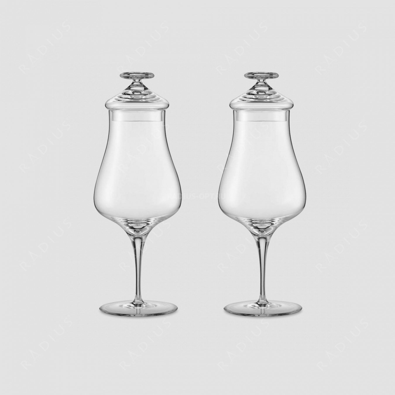 Набор бокалов для виски с крышкой WHISKY NOSING, ручная работа, объем 294 мл, 2 шт, серия Alloro, ZWIESEL GLAS, Германия