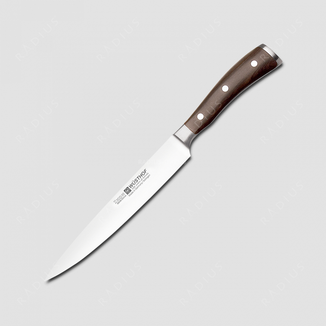 Нож кухонный для нарезки 20 см, серия Ikon, WUESTHOF, Золинген, Германия