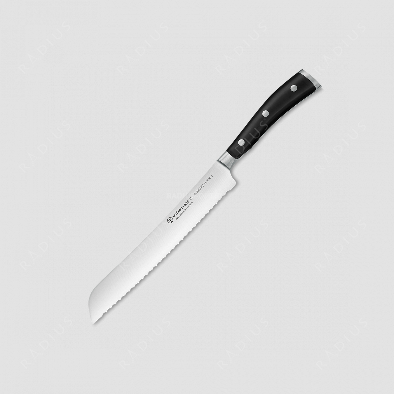 Нож кухонный для хлеба 20 см, серия Classic Ikon, WUESTHOF, Золинген, Германия