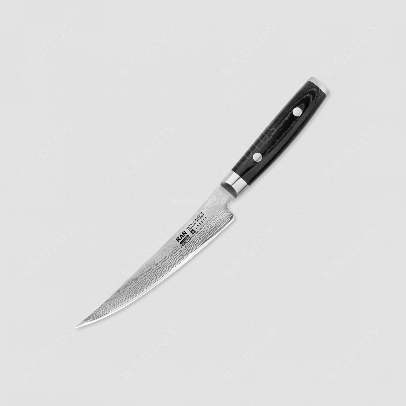 Нож кухонный обвалочный 15 см, «Boning», дамасская сталь, серия Ran, YAXELL, Япония