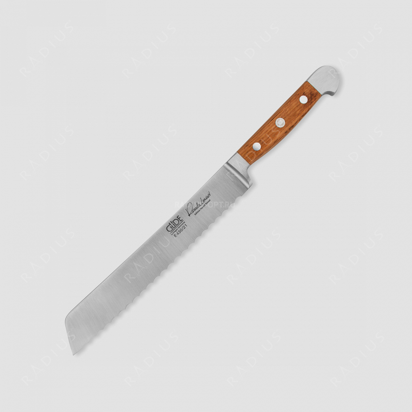 Нож для хлеба 21 см, серия Alpha Fasseiche, GUDE, Золинген, Германия