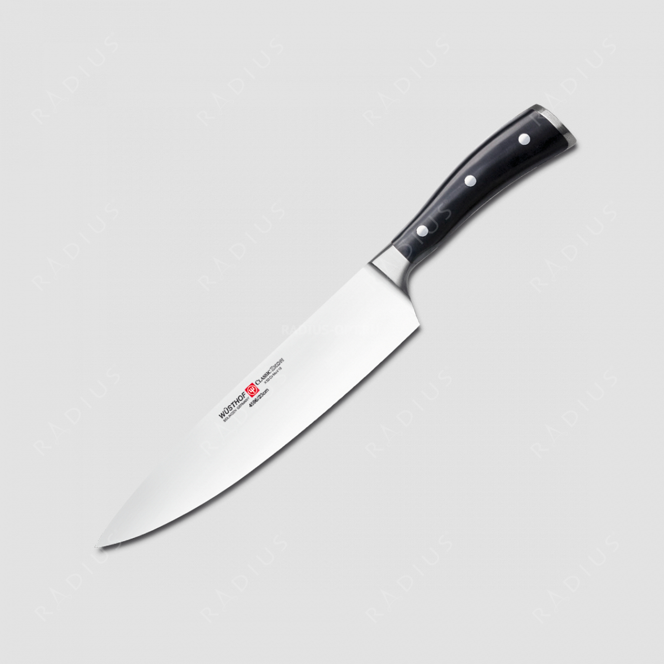 Профессиональный поварской кухонный нож 23 см, серия Classic Ikon, WUESTHOF, Золинген, Германия