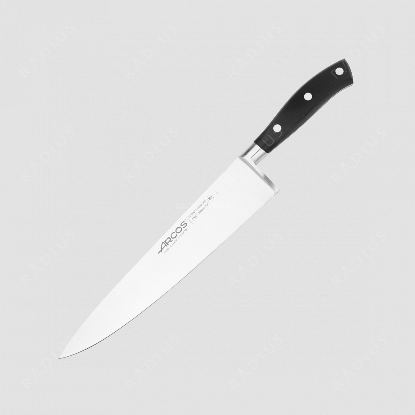 Профессиональный поварской кухонный нож 25 см, серия Riviera, ARCOS, Испания