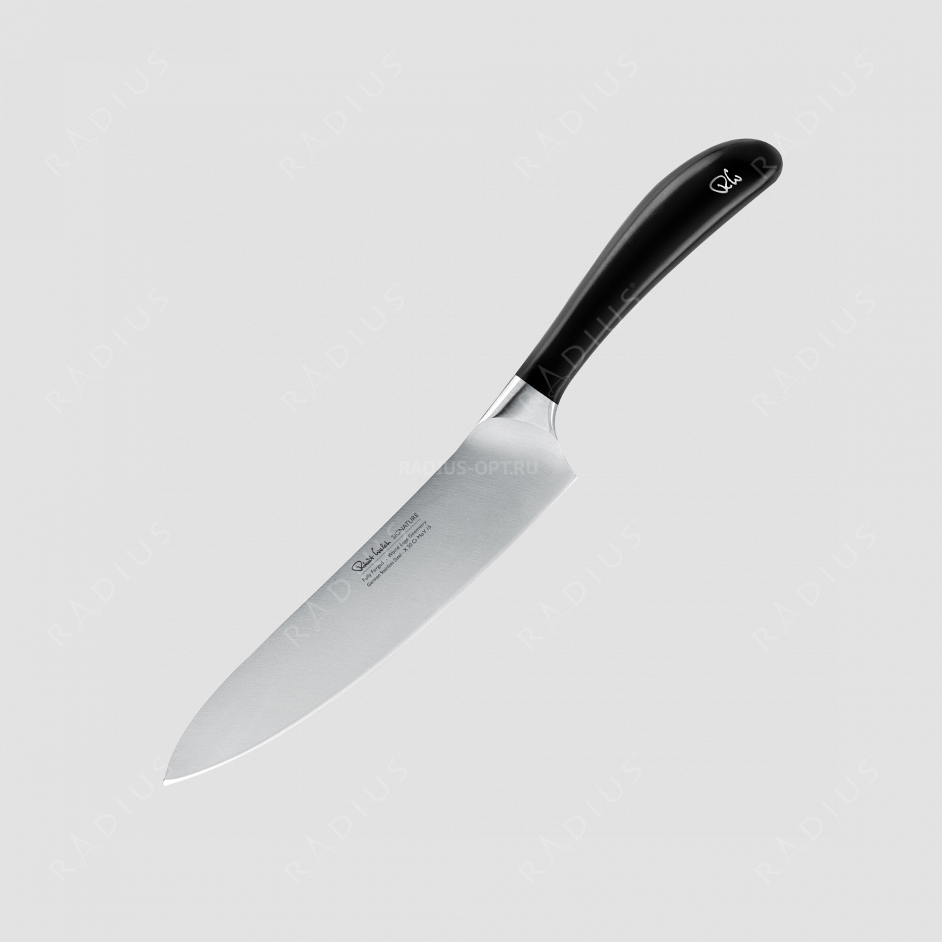 Профессиональный поварской кухонный нож 18 см, серия Signature, ROBERT WELCH, Великобритания