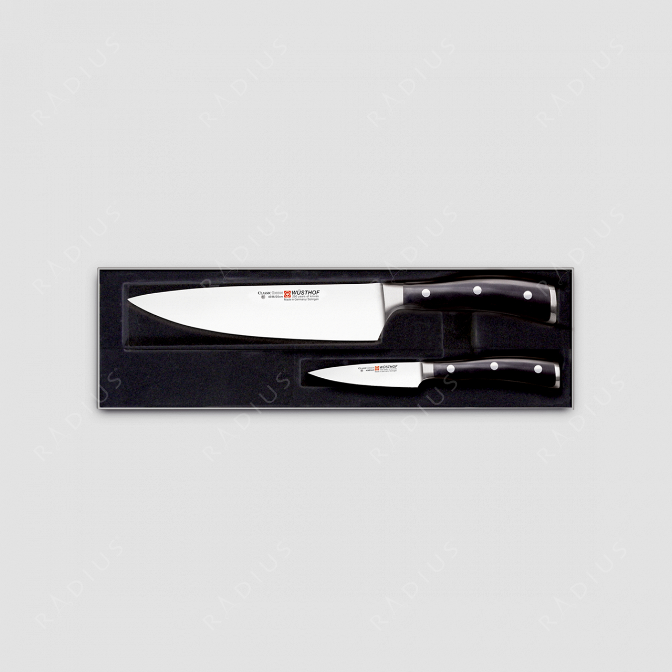 Набор кухонных ножей 2 предмета, серия Classic Ikon, WUESTHOF, Золинген, Германия