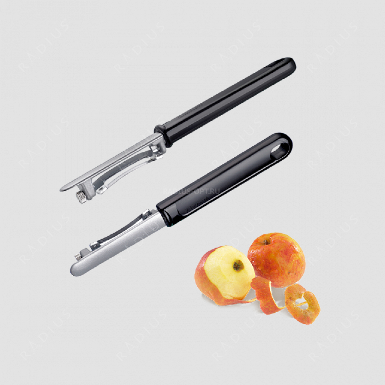 Нож для чистки овощей и фруктов, с плавающим лезвием, алюминий/сталь, серия Coated aluminium, Westmark, Германия