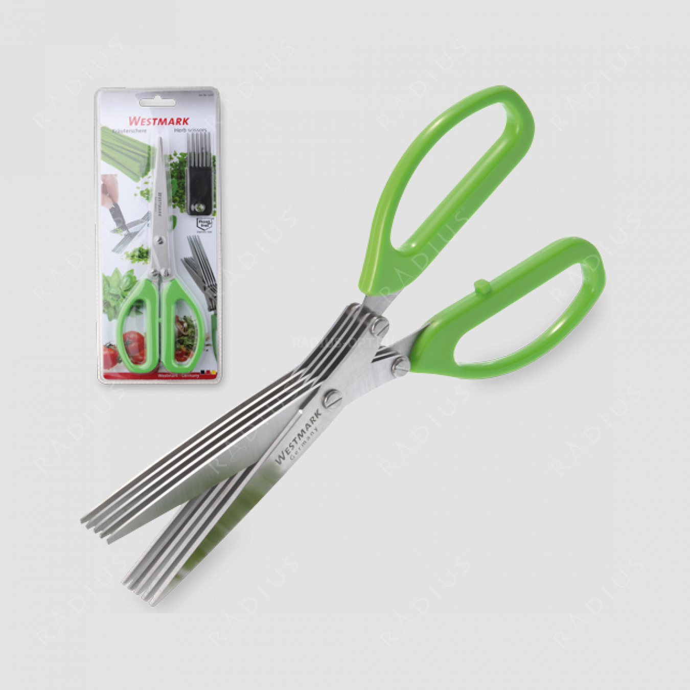 Ножницы для зелени с 5-ю лезвиями, серия Steel, Westmark, Германия