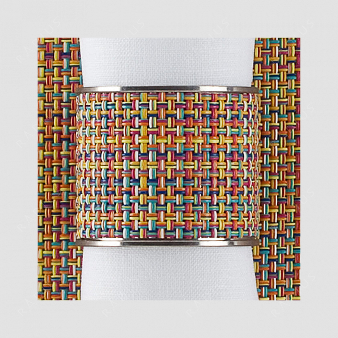 Кольцо для салфеток Confetti, серия Stainless steel, CHILEWICH, США