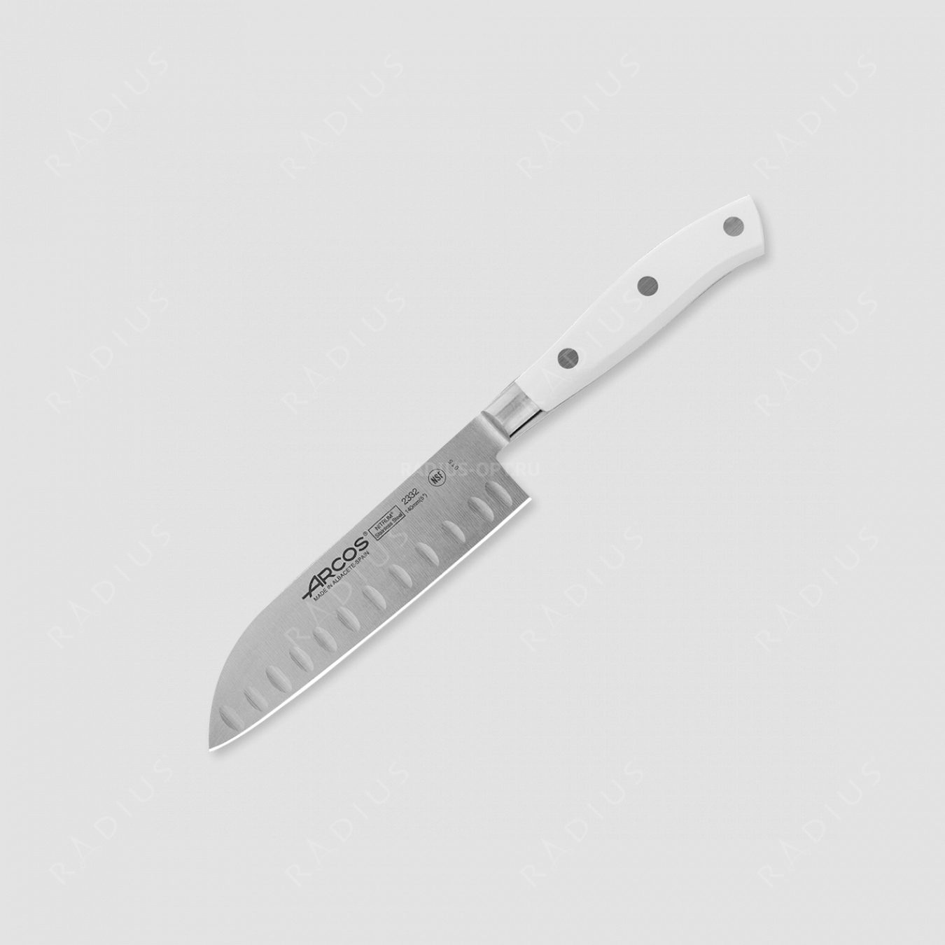Нож кухонный Сантоку 14 см, серия Riviera Blanca, ARCOS, Испания
