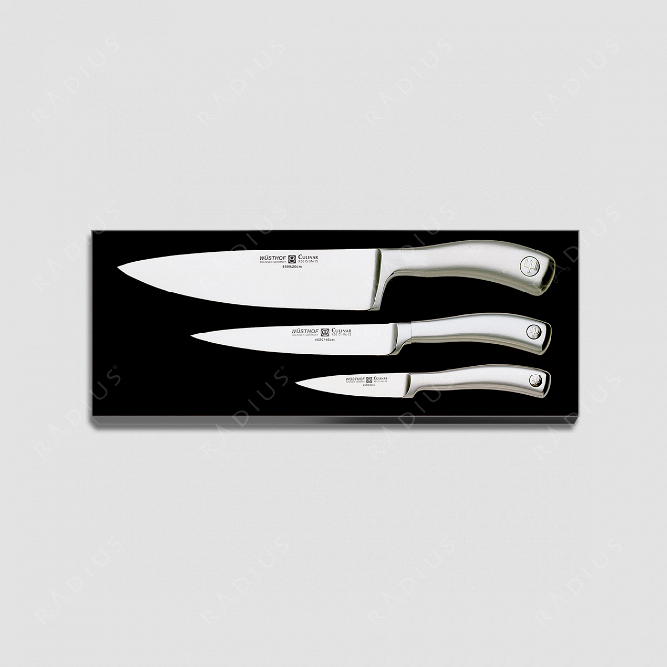 Набор кухонных ножей 3 штуки, серия Culinar, WUESTHOF, Золинген, Германия