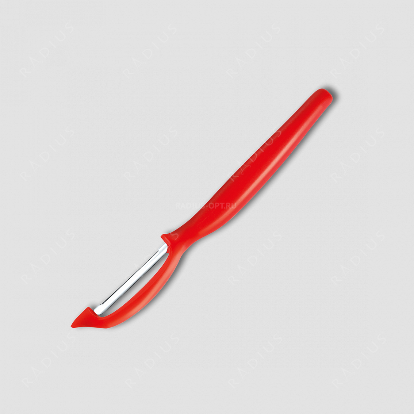 Нож кухонный для чистки овощей и фруктов, с плавающим лезвием, рукоять красная, серия Sharp Fresh Colourful, WUESTHOF, Золинген, Германия