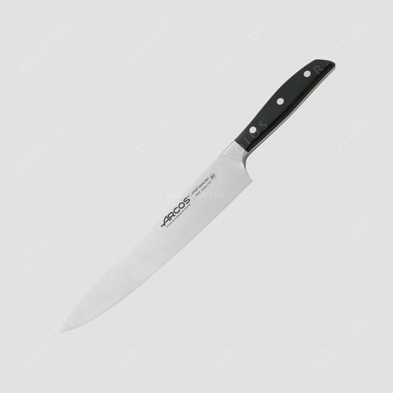 Профессиональный поварской кухонный нож 25 см, серия Manhattan, ARCOS, Испания
