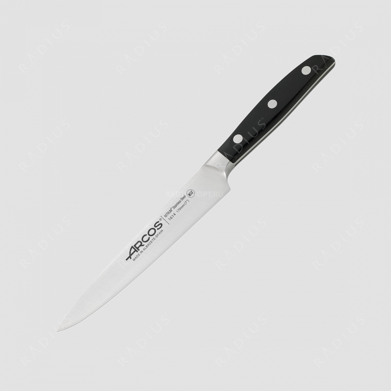 Нож кухонный для нарезки гибкий 17 см, серия Manhattan, ARCOS, Испания