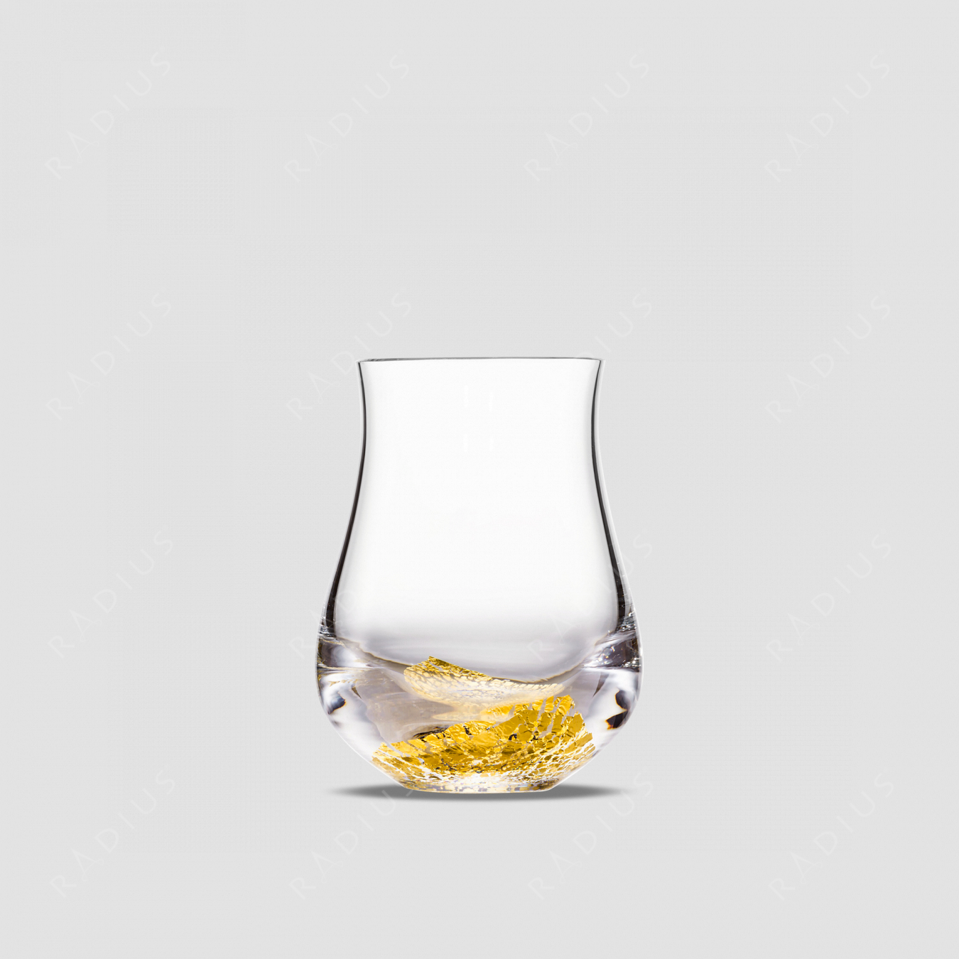 Стакан для односолодового виски, объем 360 мл, материал - бессвинцовый хрусталь, золото, серия Aurum, EISCH, Германия