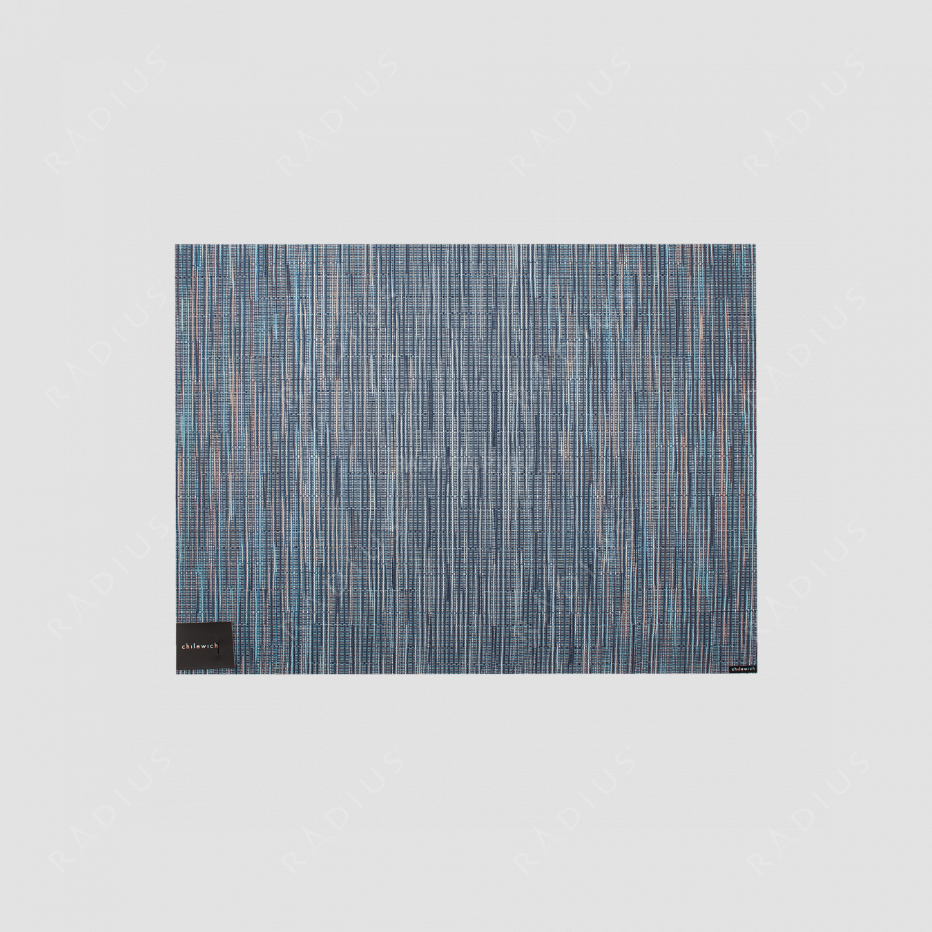 Салфетка подстановочная, жаккардовое плетение, винил, (36х48) Rain, серия Bamboo, CHILEWICH, США