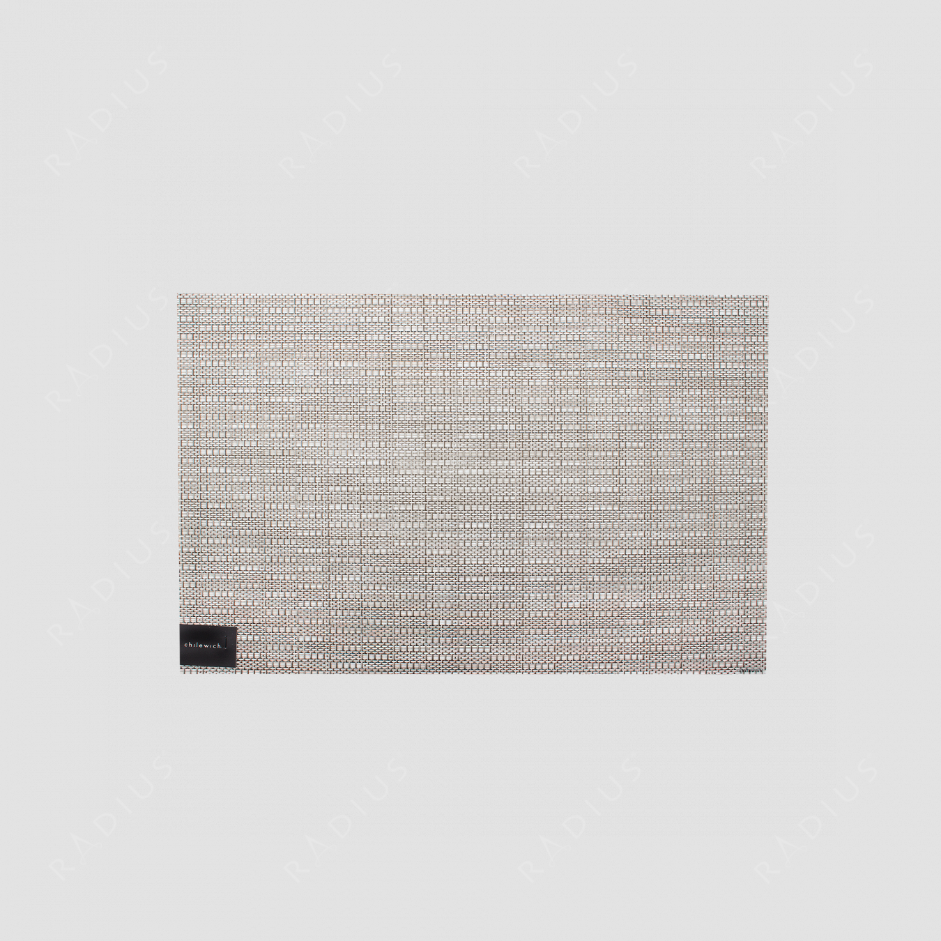 Салфетка подстановочная, жаккардовое плетение, винил, (36х48), Pebble, серия Thatch, CHILEWICH, США
